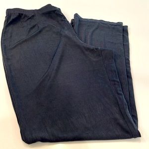 Chico’s Pull On Pants Charcoal Gray